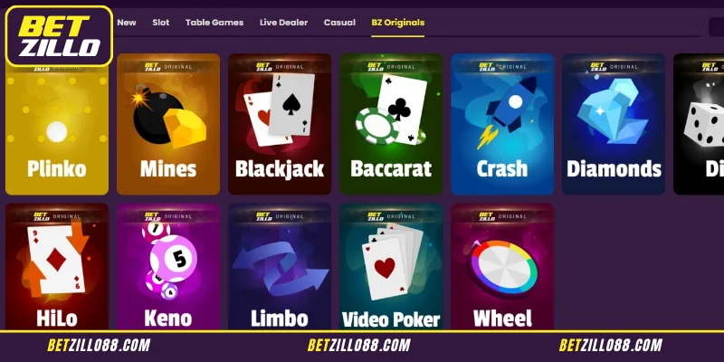 Summary of Hot Betzillo Card Games You Can't Miss