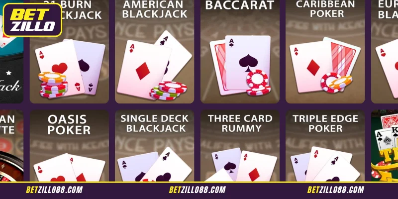 Top-Tier Betzillo Table Games Every Punter Should Experience